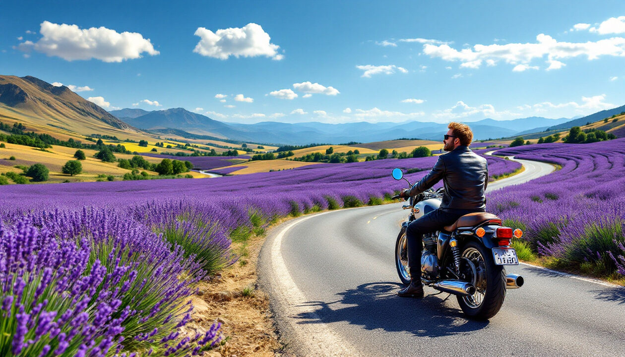 découvrez les plus beaux itinéraires à travers les champs de lavande à moto. un voyage sensoriel entre paysages à couper le souffle et parfums enivrants, idéal pour les amateurs de nature et de liberté. préparez votre prochaine aventure estivale sur les routes parfumées de provence.