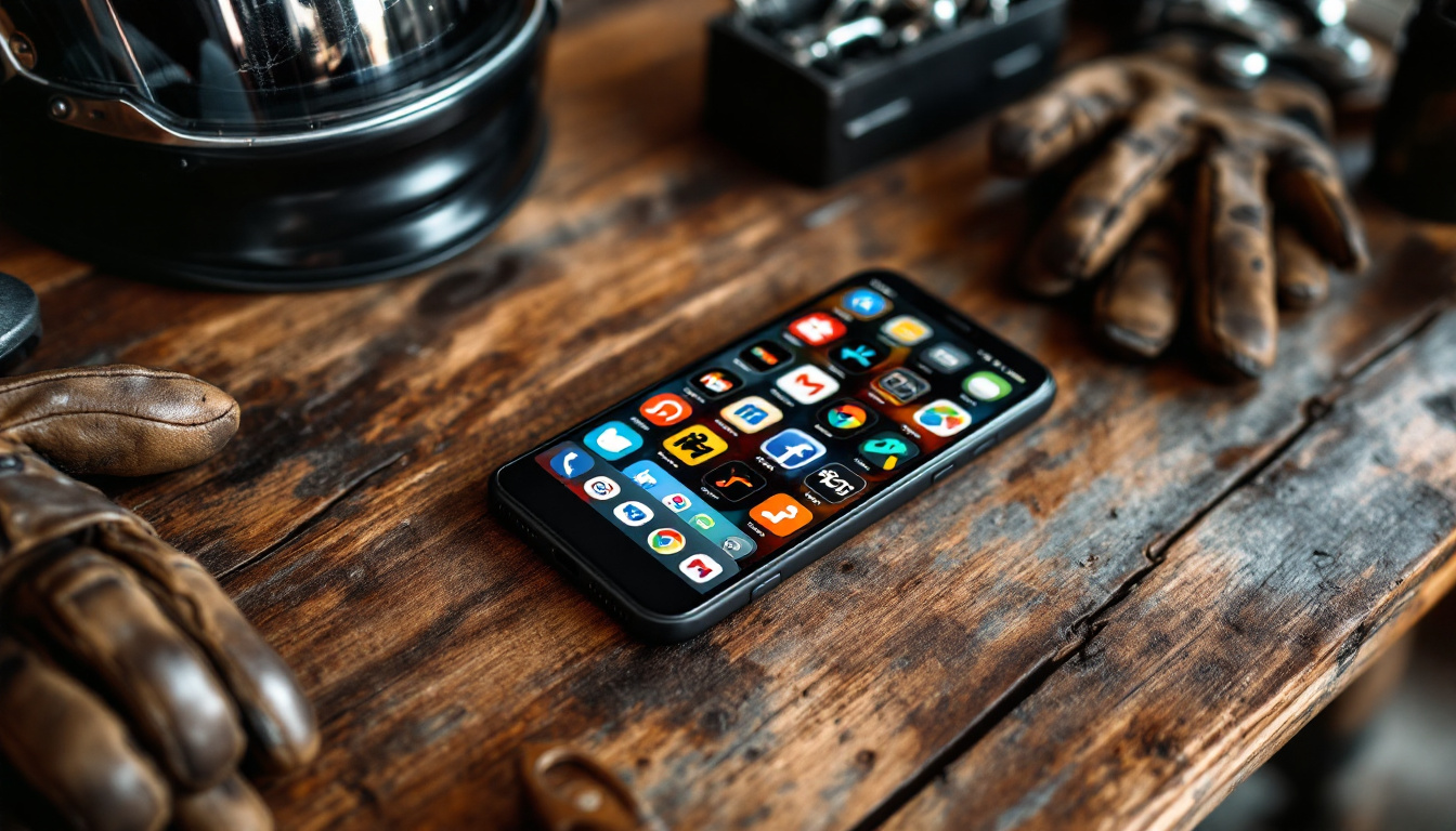 Discover our selection of the best applications for motorcyclists, designed to enhance your rides, optimize your safety, and enrich your riding experience. Whether you're a novice or an expert, find the application that will accompany you on the road.