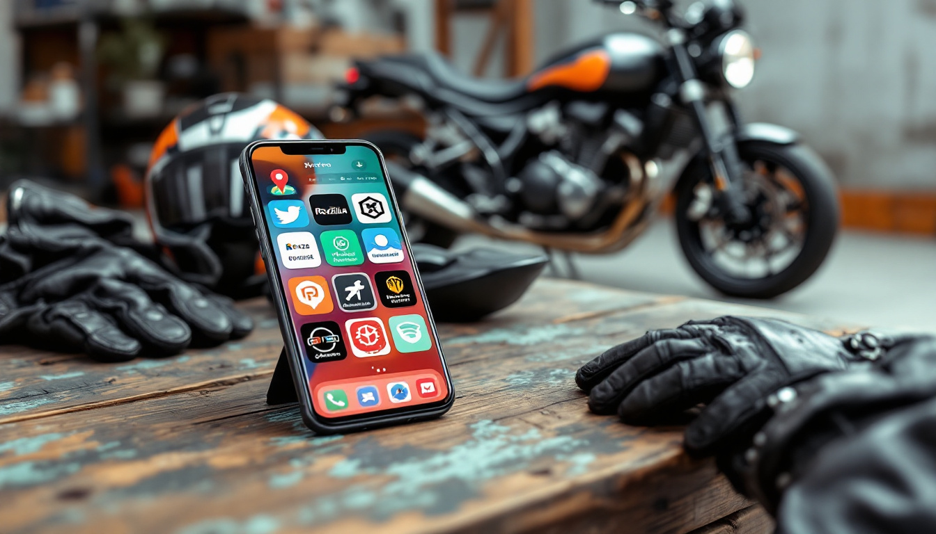 Discover our selection of the best applications for motorcyclists! Whether you're a novice or an experienced rider, these tools will help you plan your trips, improve your safety, and optimize your riding experience. Never go out for a ride without these essentials on your smartphone!