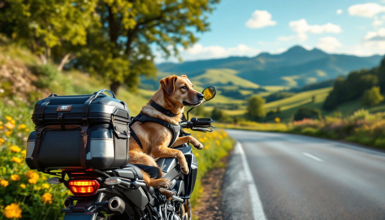 découvrez les meilleures pratiques pour voyager à moto avec votre animal de compagnie. apprenez des astuces essentielles pour assurer le confort et la sécurité de votre compagnon à quatre pattes tout en profitant d'une aventure inoubliable sur deux roues.