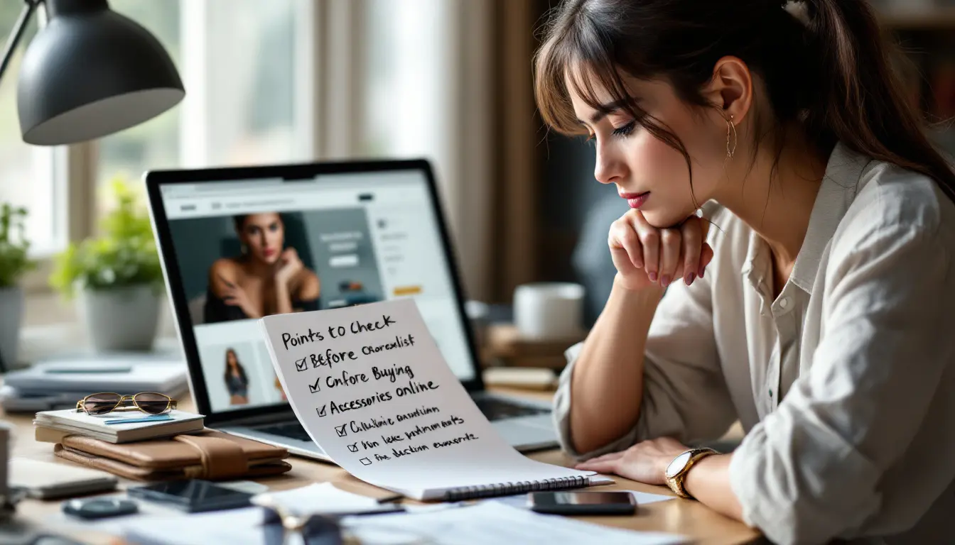 prima di acquistare accessori online, scopri i punti essenziali da verificare per garantire un'esperienza d'acquisto sicura e soddisfacente. informati sulla qualità, sulle politiche di ritorno, sulle recensioni dei clienti e molto altro per fare la scelta migliore.