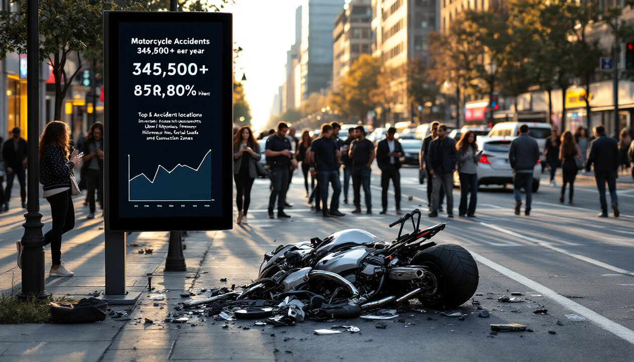 découvrez les dernières statistiques sur les accidents de moto, analysez les facteurs clés, les tendances et les mesures de sécurité essentielles pour les motocyclistes. informez-vous et roulez en toute sécurité.