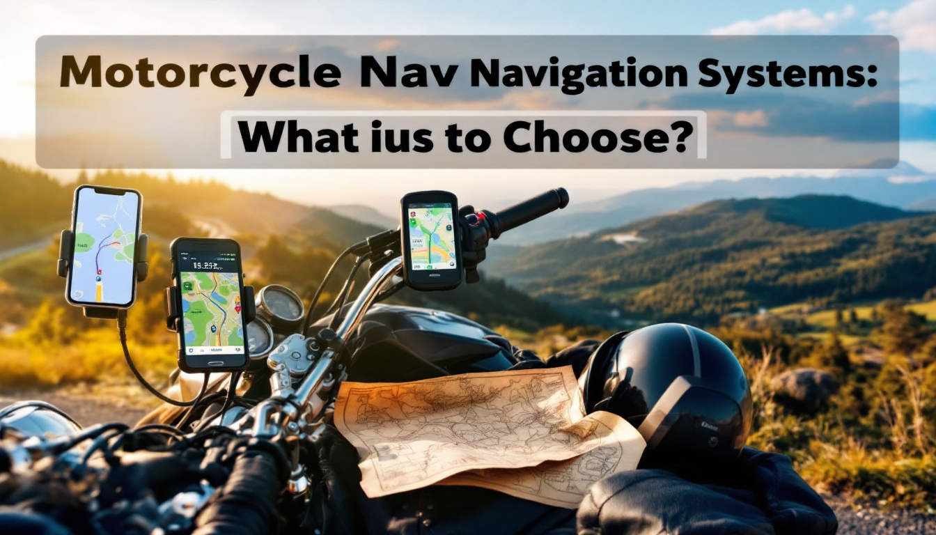 discover our complete guide on navigation systems for motorcyclists and learn how to choose the model that best fits your needs. compare features, advantages, and disadvantages for serene motorcycle rides.