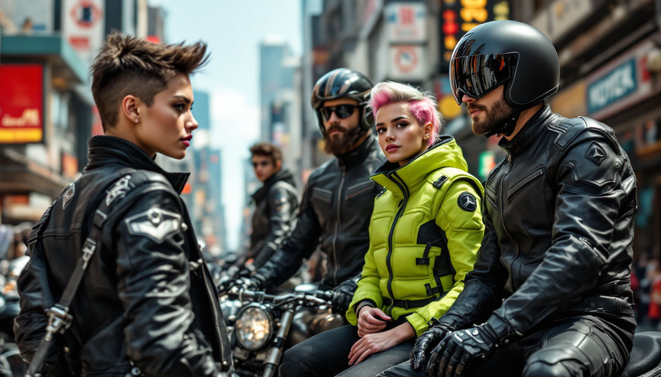 discover the latest trends in motorcycle clothing: innovative styles, functional materials, and advice on combining safety and elegance on the road. stay at the forefront of biker fashion while protecting your comfort.