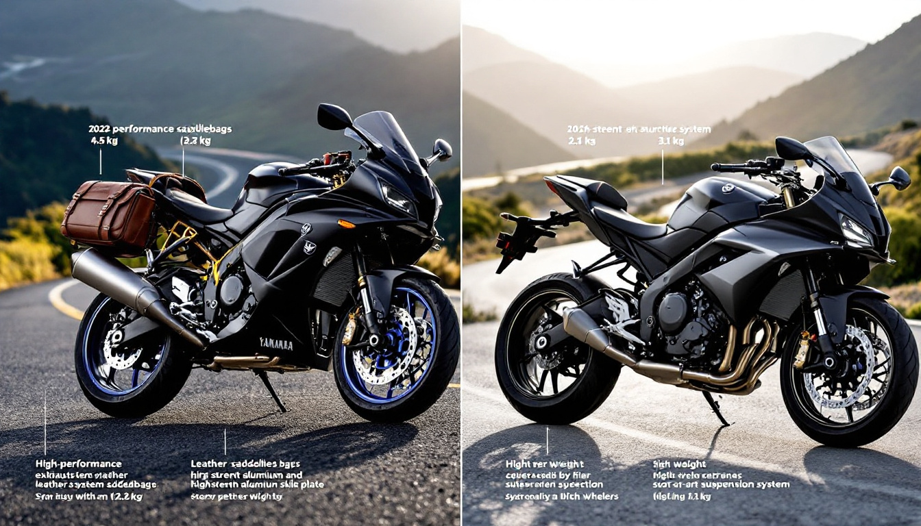 découvrez comment les accessoires ajoutés à votre moto influencent son poids et ses performances. optimisez votre expérience de conduite en choisissant judicieusement les équipements qui allègent ou alourdissent votre deux-roues.
