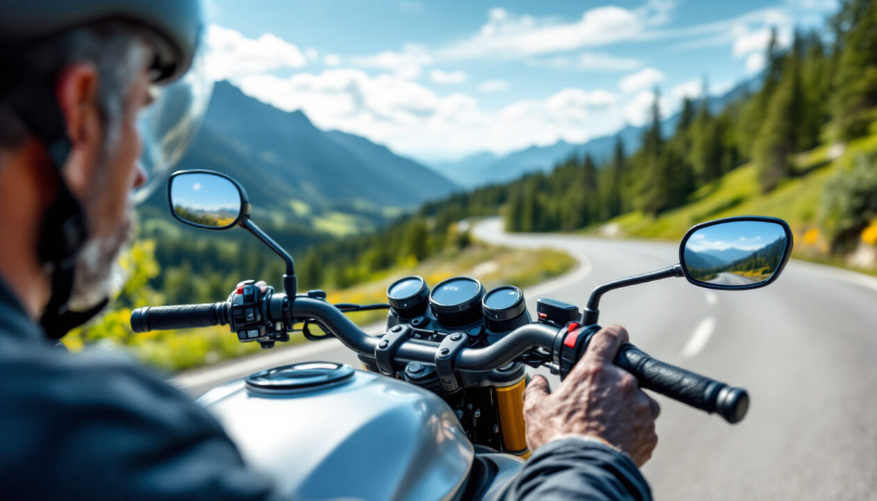 découvrez pourquoi un bon réglage des miroirs de votre moto est crucial pour votre sécurité et votre confort de conduite. apprenez à ajuster vos miroirs pour avoir une meilleure visibilité et éviter les accidents.