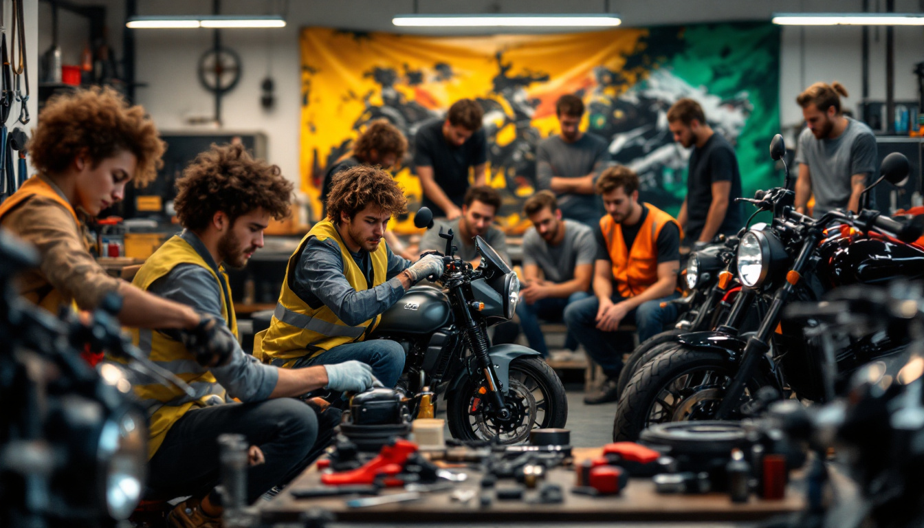 découvrez pourquoi la formation à l'entretien de moto est essentielle pour les jeunes conducteurs. cette formation leur permet de comprendre le fonctionnement de leur véhicule, d'assurer leur sécurité sur la route et d'acquérir des compétences pratiques pour un entretien efficace. préparez-vous à rouler en toute confiance !