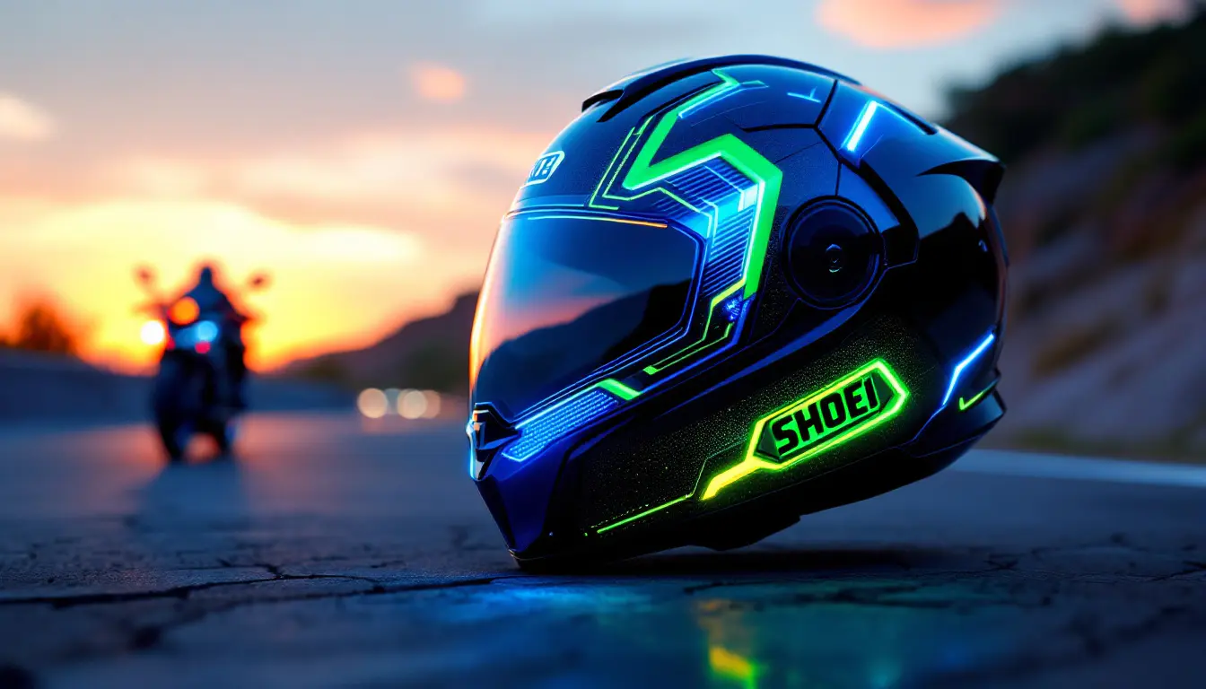 scopri il nuovo casco rivoluzionario co-sviluppato da shoei e eyelights, che unisce innovazioni tecnologiche e sicurezza avanzata per i motociclisti. un'esperienza di guida più sicura e connessa ti aspetta!