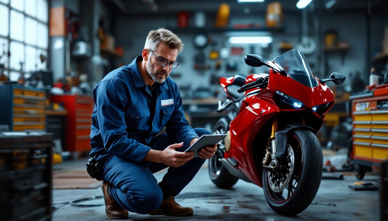découvrez les étapes simples et efficaces pour effectuer un diagnostic moteur rapide sur votre moto. apprenez à identifier les problèmes courants, optimiser les performances et assurer la longévité de votre machine. ne laissez pas les pannes vous ralentir, maîtrisez les bases du diagnostic moteur dès aujourd'hui !