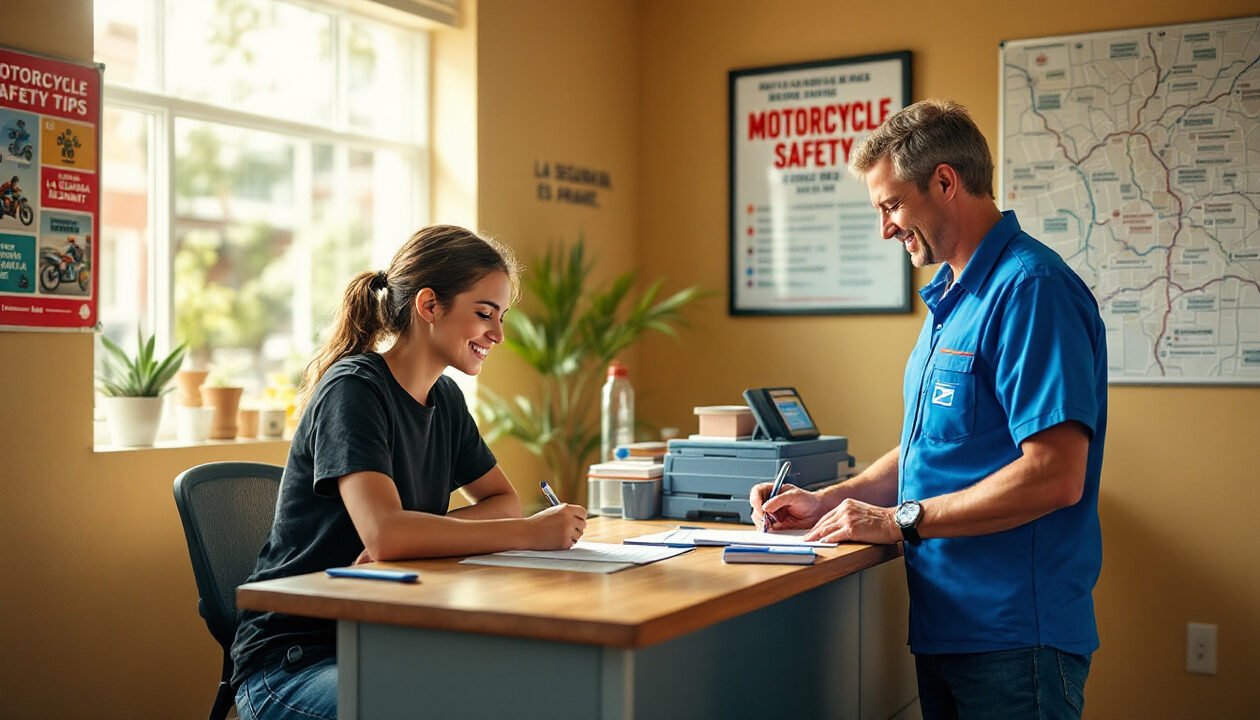 découvrez notre guide complet pour vous inscrire au code de la route moto chez la poste. apprenez toutes les étapes essentielles, les documents nécessaires et les conseils pour réussir votre examen, afin de conduire en toute sécurité sur la route.