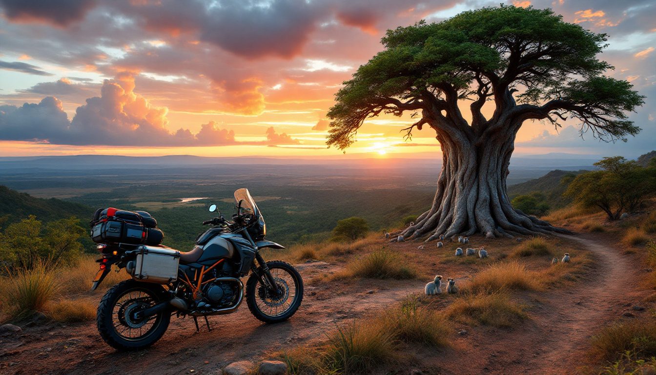 découvrez l'incroyable aventure d'un voyage de 25 jours à travers madagascar à moto. explorez des paysages époustouflants, rencontrez des cultures fascinantes et vivez l'adrénaline d'un périple en solo au cœur de l'île rouge.