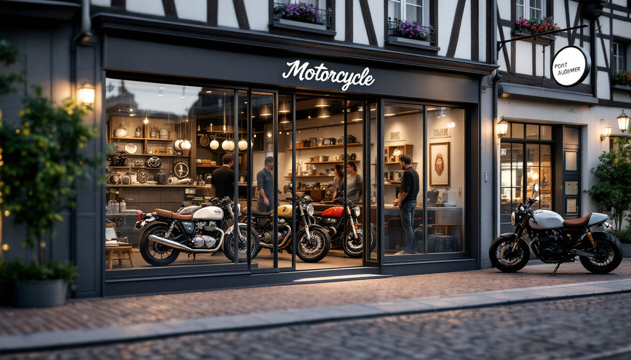 découvrez la nouvelle boutique à pont-audemer, dédiée aux passionnés de moto ! explorez un large choix d'équipements, accessoires et vêtements pour rouler en toute sécurité et avec style. rejoignez notre communauté de motards et partagez votre passion !