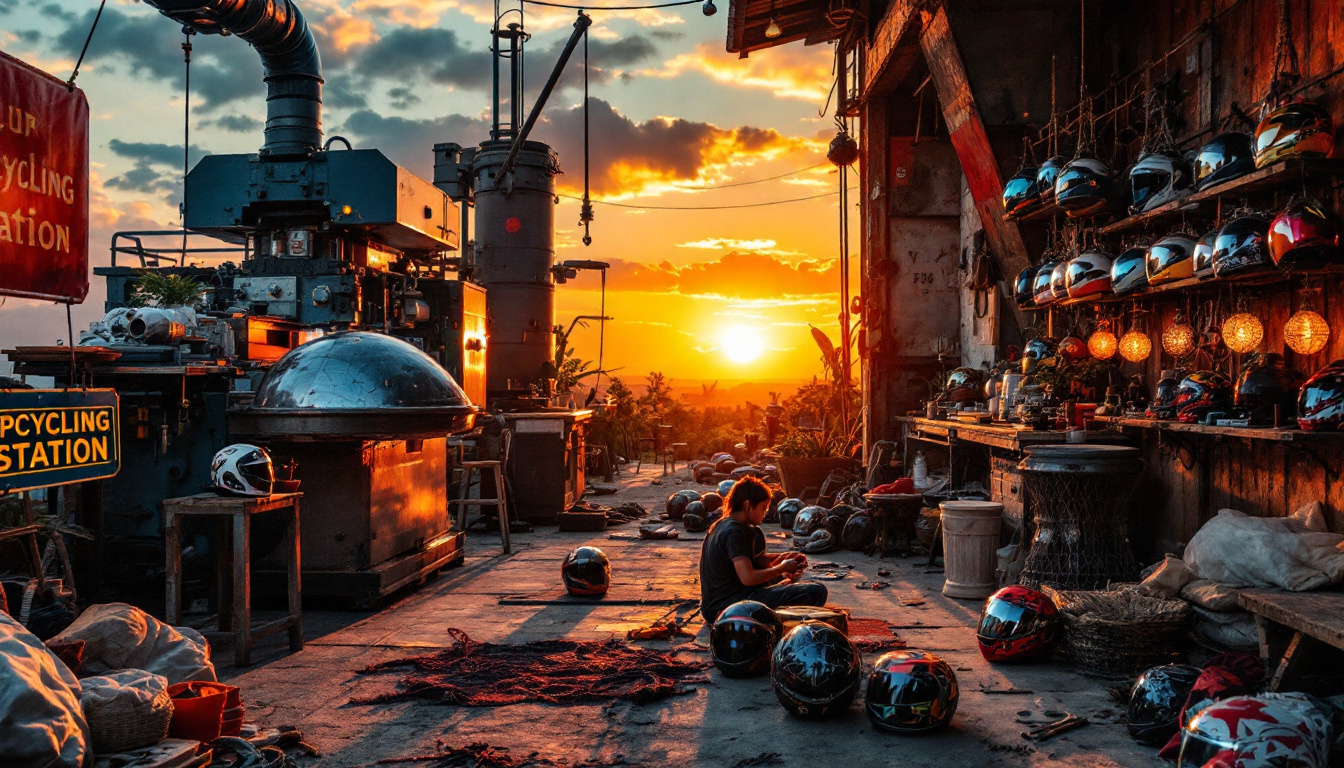discover how the recycling of motorcycle helmets could offer a second life to these essential items. explore innovative initiatives and sustainable solutions aimed at reducing waste while ensuring the safety of motorcyclists.