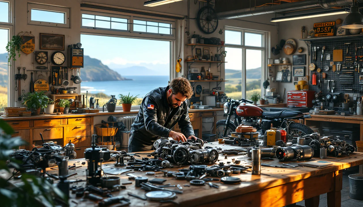 découvrez la bretagne moto évasion à plonéour-lanvern, un lieu où la passion pour la réparation et la restauration des motos prend vie. rejoignez-nous pour des aventures inoubliables sur deux roues dans un cadre authentique et convivial.