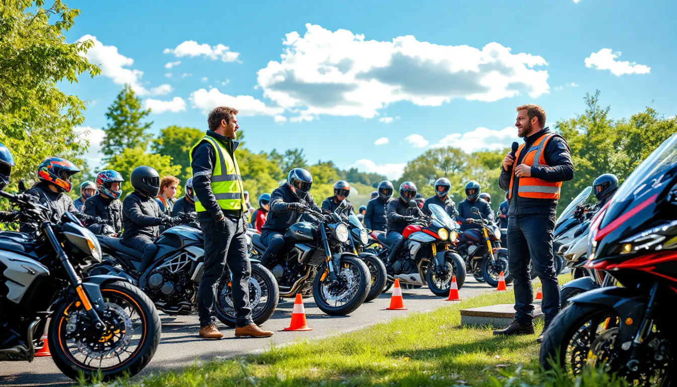 partecipate a una giornata di formazione moto inedita il 3 maggio, organizzata dall'escadron départemental de sécurité routière de la moselle. approfondite le vostre competenze di guida, imparate le regole di sicurezza essenziali e condividete la vostra passione con altri motociclisti.