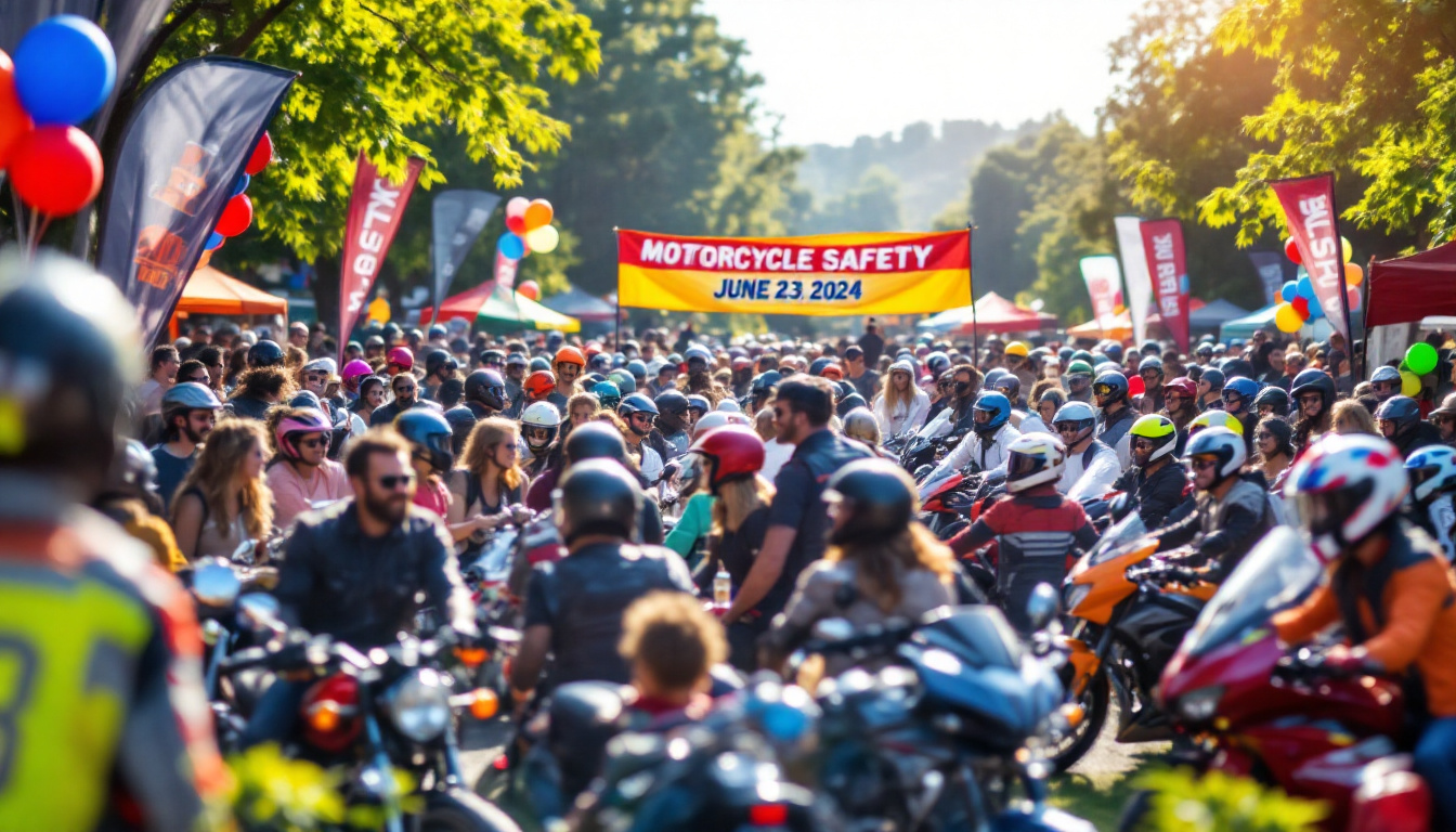 participez activement à la journée de la sécurité moto le 23 juin 2024 ! rejoignez des passionnés et des experts pour des ateliers, des démonstrations et des échanges autour de la sécurité sur la route. un événement incontournable pour tous les motards !