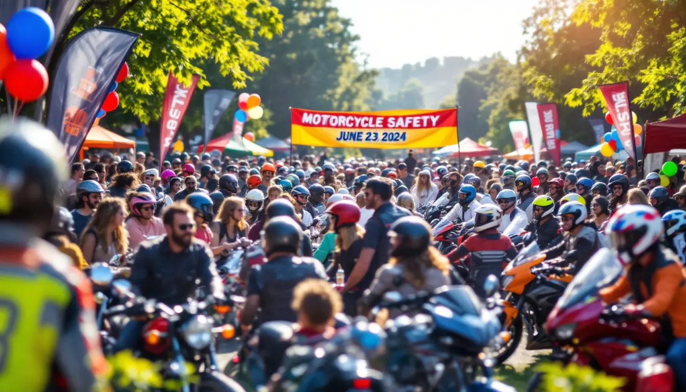 partecipate attivamente alla giornata della sicurezza moto il 23 giugno 2024! unitevi a appassionati ed esperti per laboratori, dimostrazioni e scambi sulla sicurezza su strada. un evento imperdibile per tutti i motociclisti!