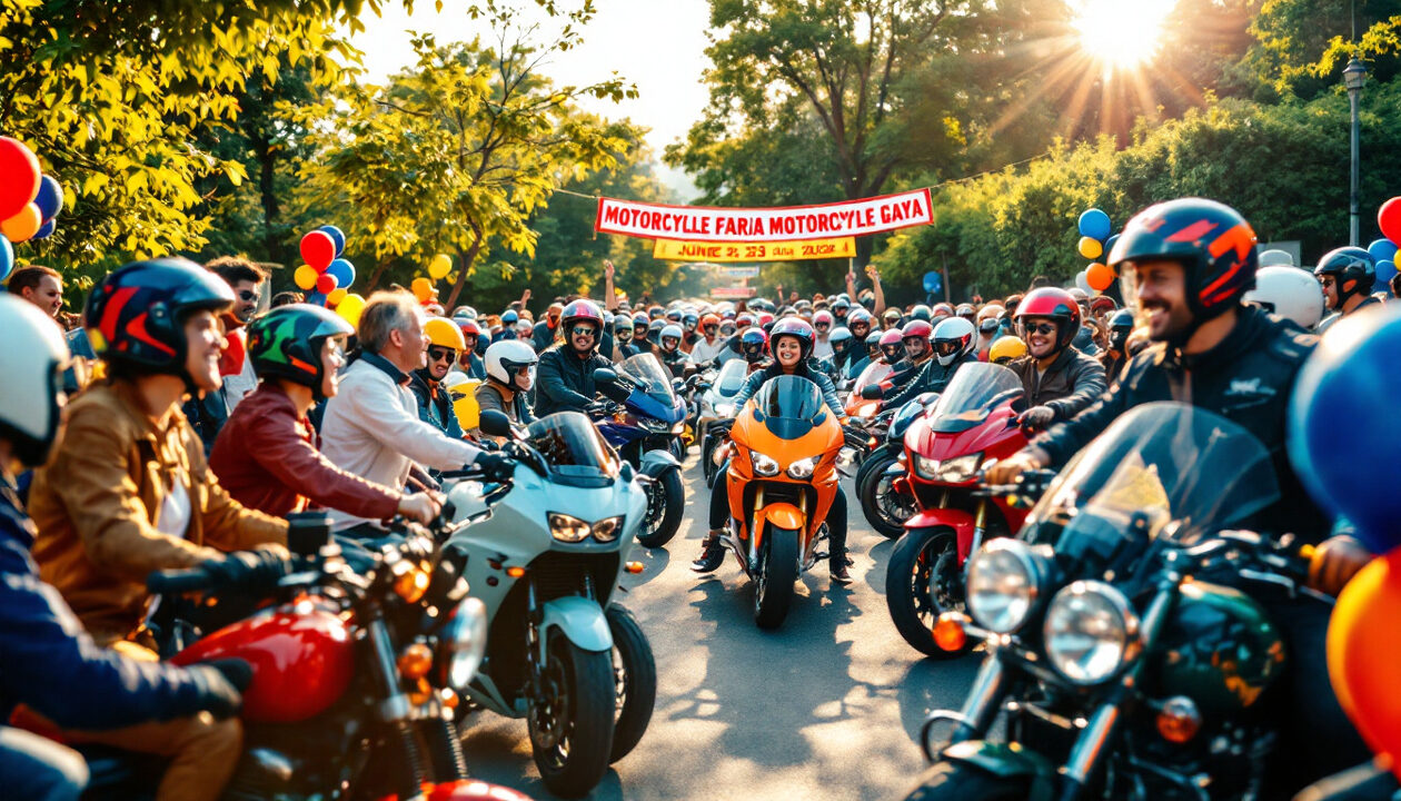 rejoignez-nous le 23 juin 2024 pour célébrer la journée de la sécurité moto ! profitez d'événements, de conseils de sécurité et d'activités immersives pour les passionnés de moto. ensemble, faisons de nos routes un endroit plus sûr pour tous les motards.