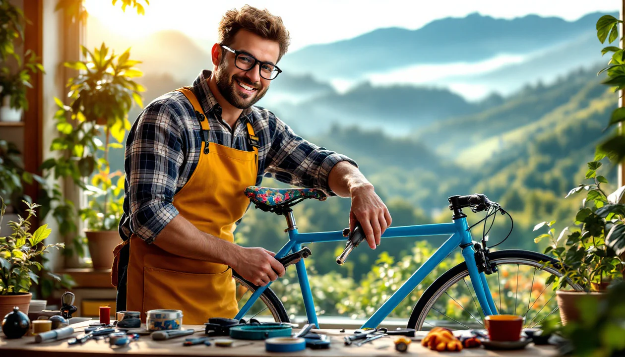 découvrez notre service d'entretien et de réparation de vélos à domicile dans le puy-de-dôme. profitez d'une expertise professionnelle pour maintenir votre vélo en parfait état, sans avoir à vous déplacer. confiance et qualité au rendez-vous!