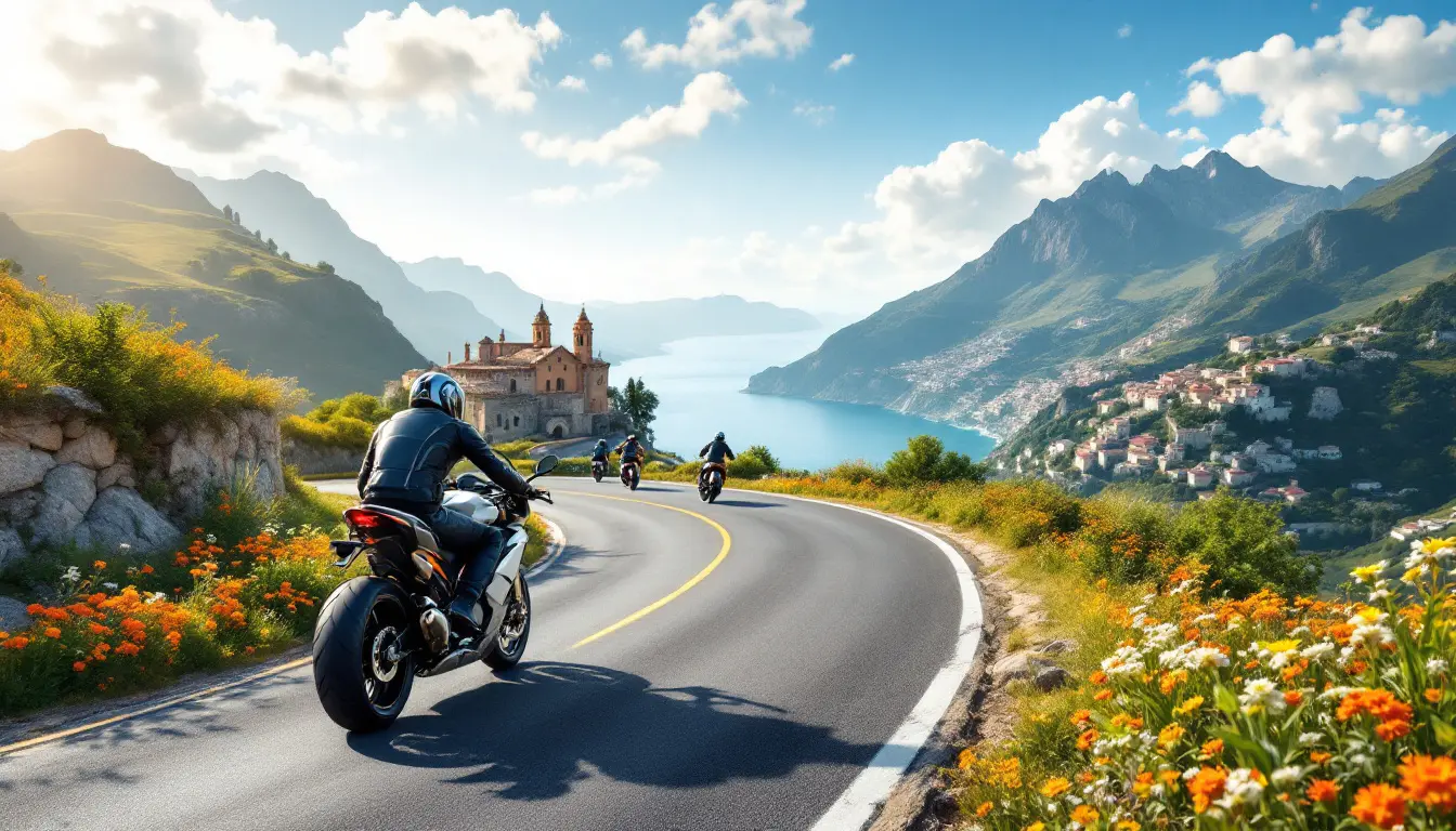 scopri i 13 itinerari pittoreschi da esplorare in moto attraverso l'italia. paesaggi accattivanti, strade sinuose e fermate affascinanti ti aspettano per un'avventura indimenticabile attraverso questo paese ricco di cultura e bellezza naturale.