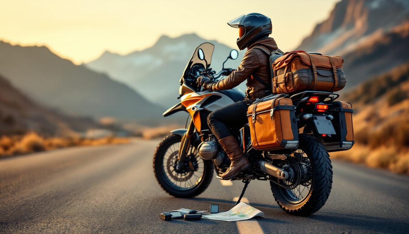 discover the essentials to prepare well for your first motorcycle adventure with our guide on the essentials for a road trip in A2. equip yourself properly to fully enjoy your journey and ride safely.