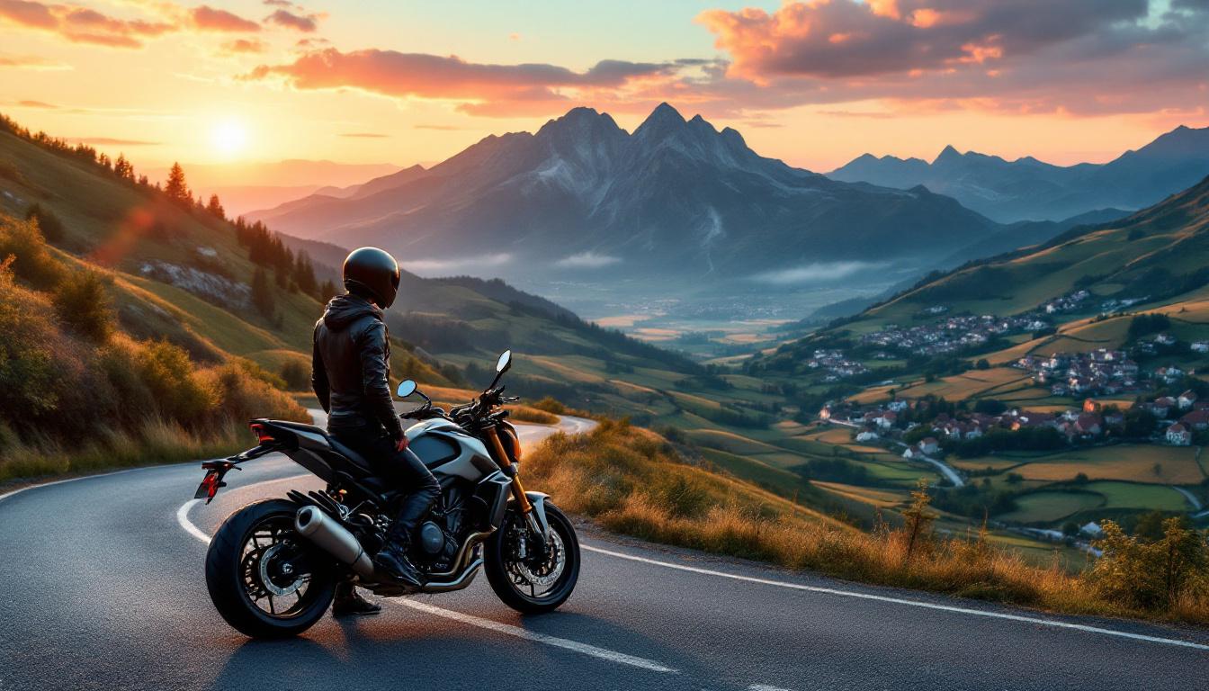 set off on an adventure across Europe by motorcycle! Explore breathtaking landscapes, winding roads, and fascinating destinations. Discover practical tips to prepare your journey, the best itineraries, and tricks for a memorable experience on two wheels.