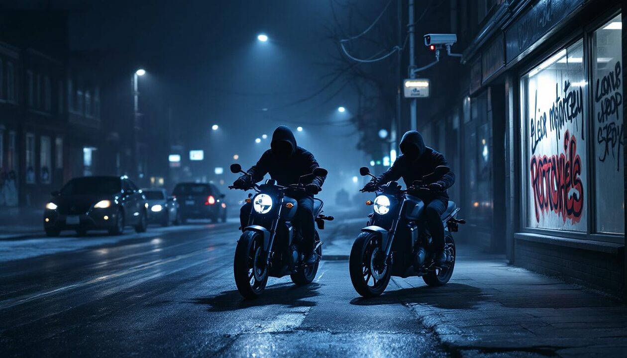 découvrez comment des voleurs ont été filmés en train de dérober deux motos à longueuil. cet incident soulève des questions sur la sécurité et la prévention des crimes dans la région.