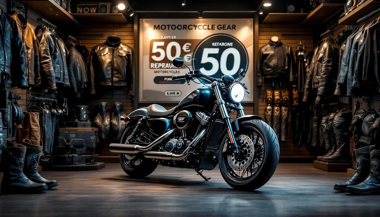 profitez d'un remboursement de 50 euros sur vos équipements de moto avec la mutuelle des motards. bénéficiez d'une protection adaptée à vos besoins tout en économisant sur l'achat de votre matériel.