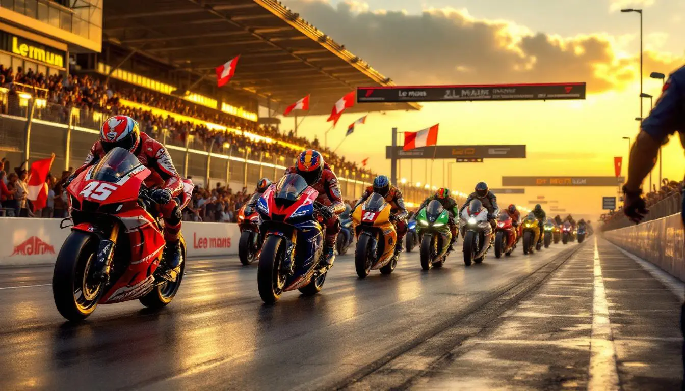 discover the excitement of the 24 hours of motorcycles at Le Mans, a legendary endurance race where the best teams compete for victory. immerse yourself in the world of motorcycles and feel the rhythm of the engines during this thrilling competition.