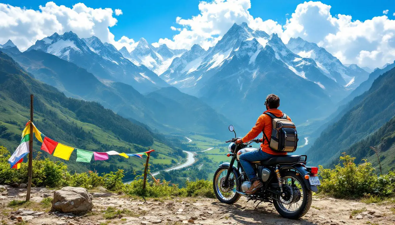 découvrez les paysages époustouflants du népal lors d'un voyage inoubliable à moto avec royal enfield. vivez l'aventure, explorez des routes panoramiques et immergez-vous dans la culture népalaise tout en profitant d'une expérience unique sur deux roues.