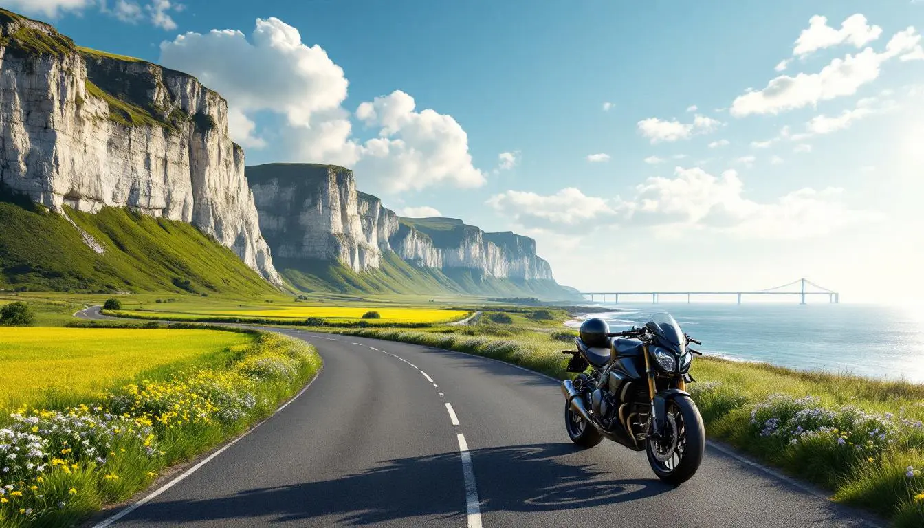experience a unique adventure in normandy on a motorcycle, following the traces of d-day. discover breathtaking landscapes, historical beaches, and immerse yourself in the captivating history of this iconic region. prepare yourself for an unforgettable escape into the heart of norman memory and beauty.