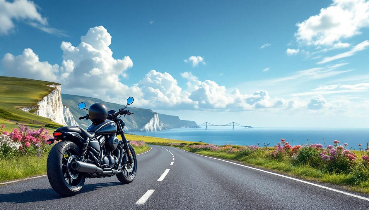 découvrez l'authenticité de la normandie à travers une évasion à moto sur les traces du jour j. explorez des paysages époustouflants, des plages historiques et des lieux emblématiques qui ont marqué l'histoire. parfait pour les passionnés de moto et d'histoire, ce road trip vous promet des souvenirs inoubliables.