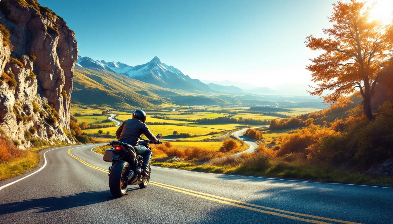 discover the 6 most beautiful roads to ride a motorcycle, ideal for lovers of freedom and nature. breathtaking landscapes await you, between mountains, coastlines, and winding roads. prepare to experience unforgettable adventures on two wheels!