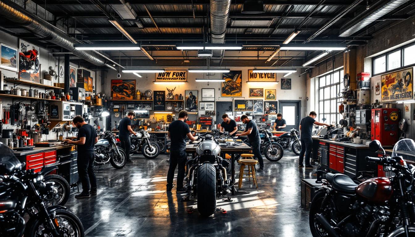 découvrez à nanteuil-lès-meaux un garage innovant proposant des ateliers uniques où les passionnés de moto peuvent apprendre à réparer eux-mêmes leurs machines, dans une ambiance conviviale et professionnelle.