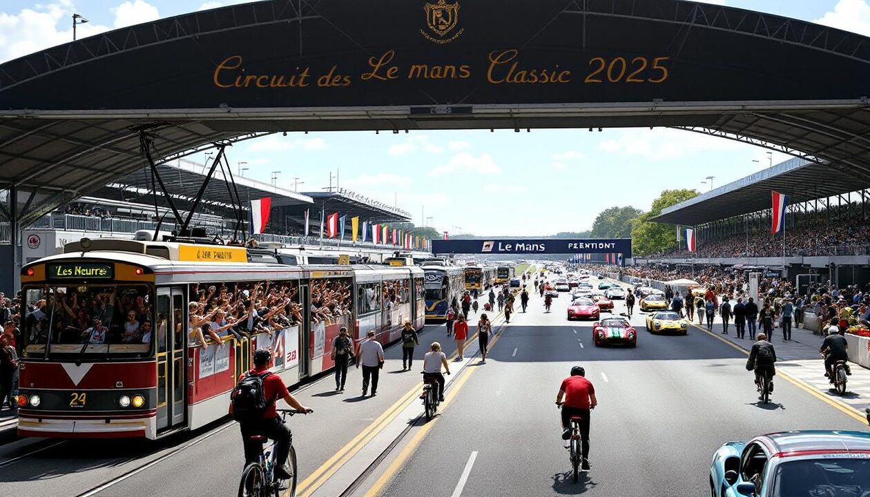 découvrez tous les conseils pratiques pour accéder facilement au circuit du mans classic 2025 : itinéraires, astuces et modes de transport, que vous veniez en tram, à pied, à vélo, en voiture ou à moto.