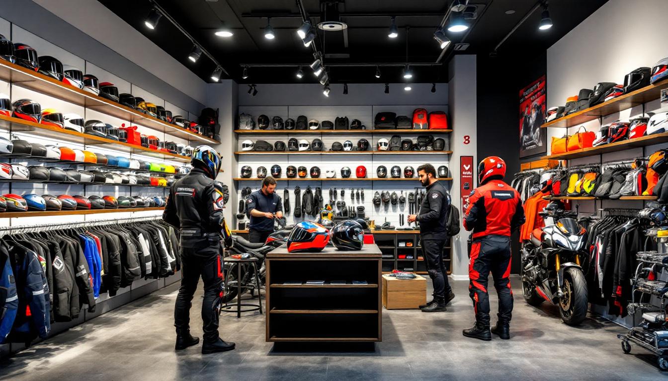 discover dafy moto in mulhouse sausheim: opening hours, wide selection of spare parts, helmets, and accessories for riders. everything for the equipment and maintenance of your motorcycle!