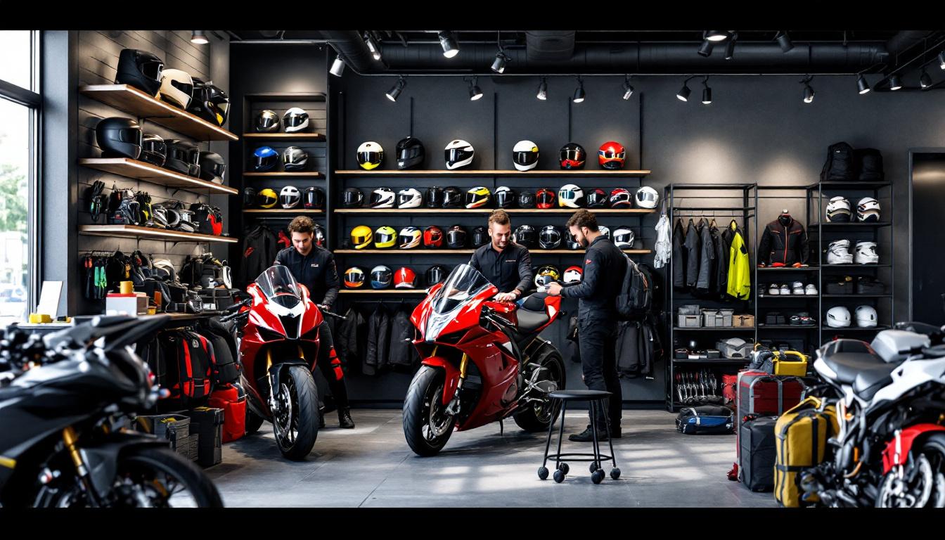 discover dafy moto in mulhouse sausheim: hours, wide selection of spare parts, helmets, and accessories for all riders. find all the equipment you need for your motorcycle and your trips in total safety.