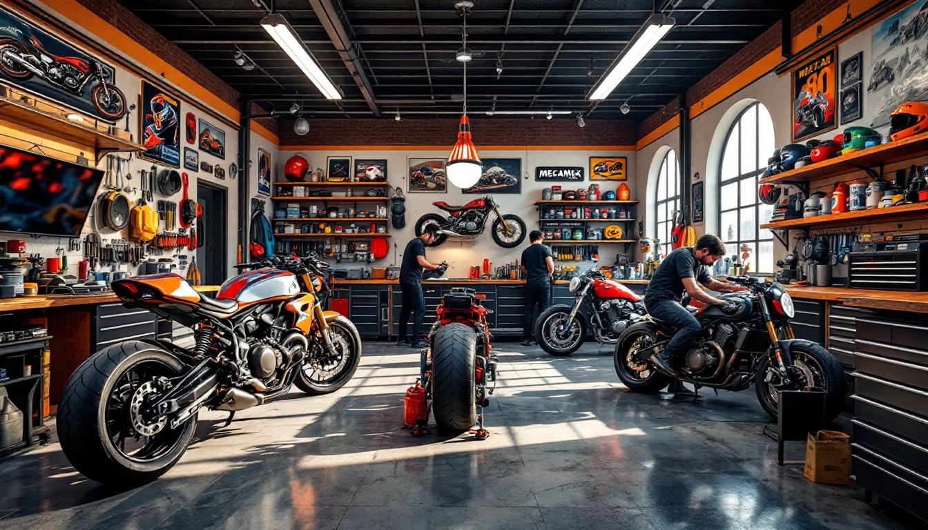 découvrez mecamax motos, votre destination privilégiée pour l'entretien et la personnalisation de votre deux-roues. profitez de services experts et d'une large gamme d'accessoires pour donner à votre moto le style et la performance dont elle a besoin.