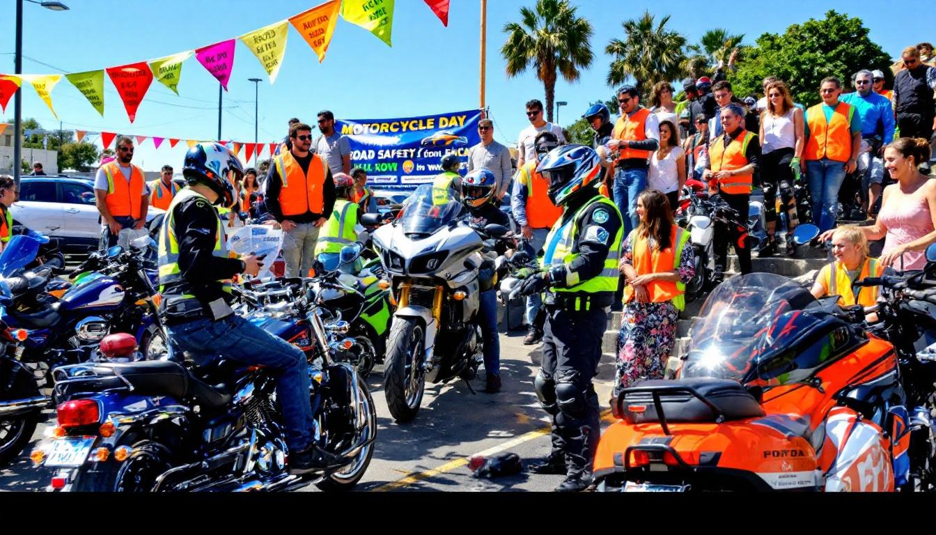 participate in the motorcycle day dedicated to road safety! join us for demonstrations, workshops, and exchanges on the best practices for safe riding. friendly event for enthusiasts and curious individuals. be an actor in your safety on the road!