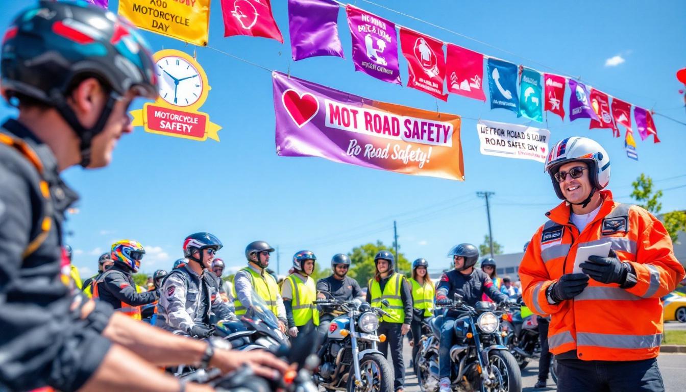 participate in the motorcycle day dedicated to road safety! join us for exciting activities, informative workshops, and practical advice for safe riding. together, let's promote responsible driving and enjoy our passion for motorcycles.