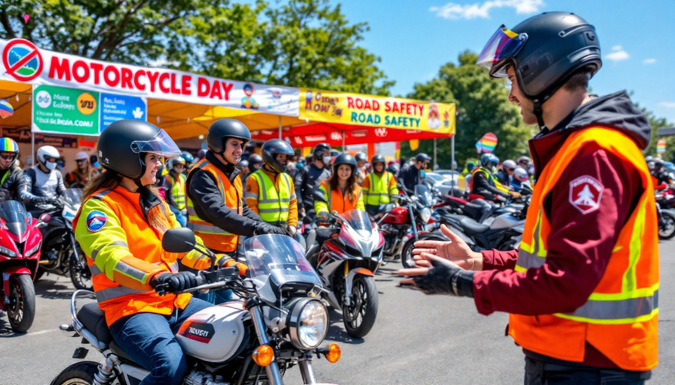 participate in the motorcycle day dedicated to road safety! join us for workshops, demonstrations, and exchanges on safe riding. together, let's make our roads a safer place for all motorcyclists.