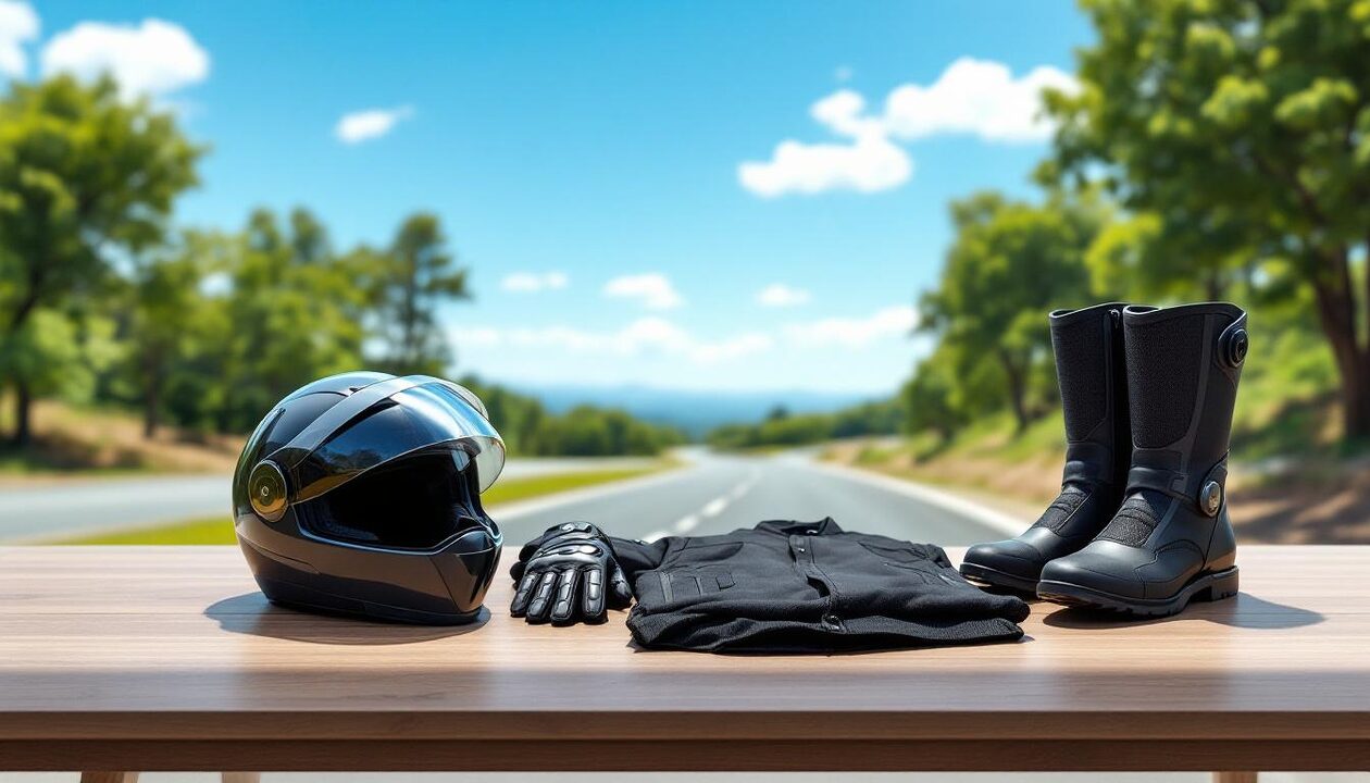 découvrez notre guide d'achat 2025 pour l'équipement de moto été : conseils, comparatifs et astuces pour choisir casque, blouson, gants et protections adaptés à la saison chaude.