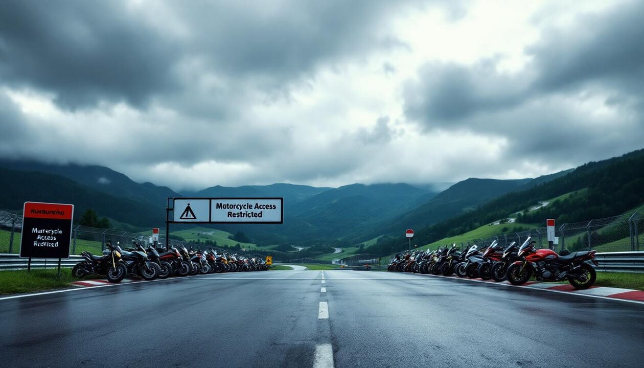 le nürburgring annonce de nouvelles restrictions d'accès pour les motos afin de renforcer la sécurité sur le circuit. découvrez les modalités d'entrée, les raisons des limitations et ce que cela implique pour les motards amateurs et professionnels.