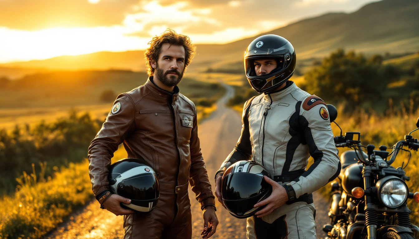 discover how two icons of motorcycling are joining in a unique alliance to enhance the safety of motorcyclists. an unprecedented collaboration at the service of your passion and protection on the road.