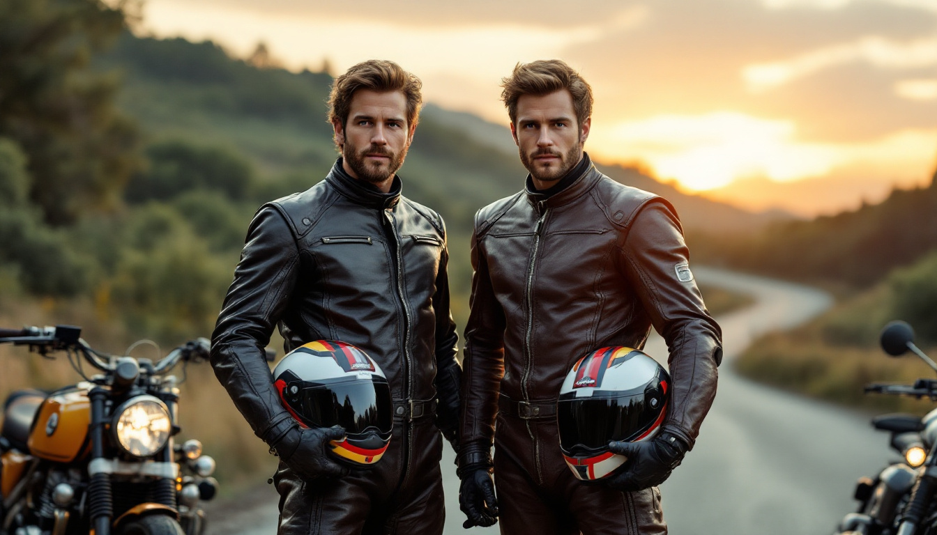 discover the exceptional alliance of two emblematic figures of motorcycling, united to develop innovative solutions and enhance the safety of motorcyclists on the roads.