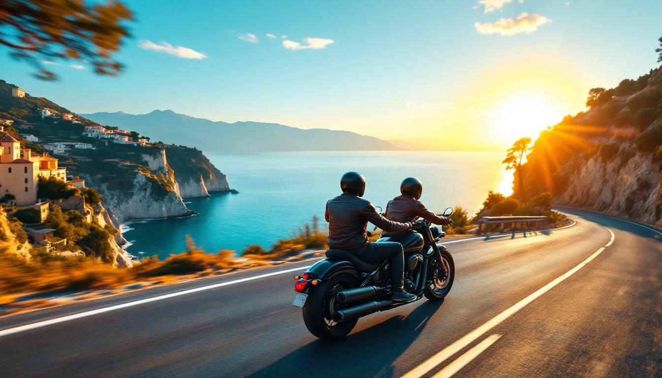 embark on a two-wheeled adventure! discover the exciting story of a motorcycle trip, from the winding roads of Italy to the superb shores of Turkey. landscapes, encounters, and freedom await.