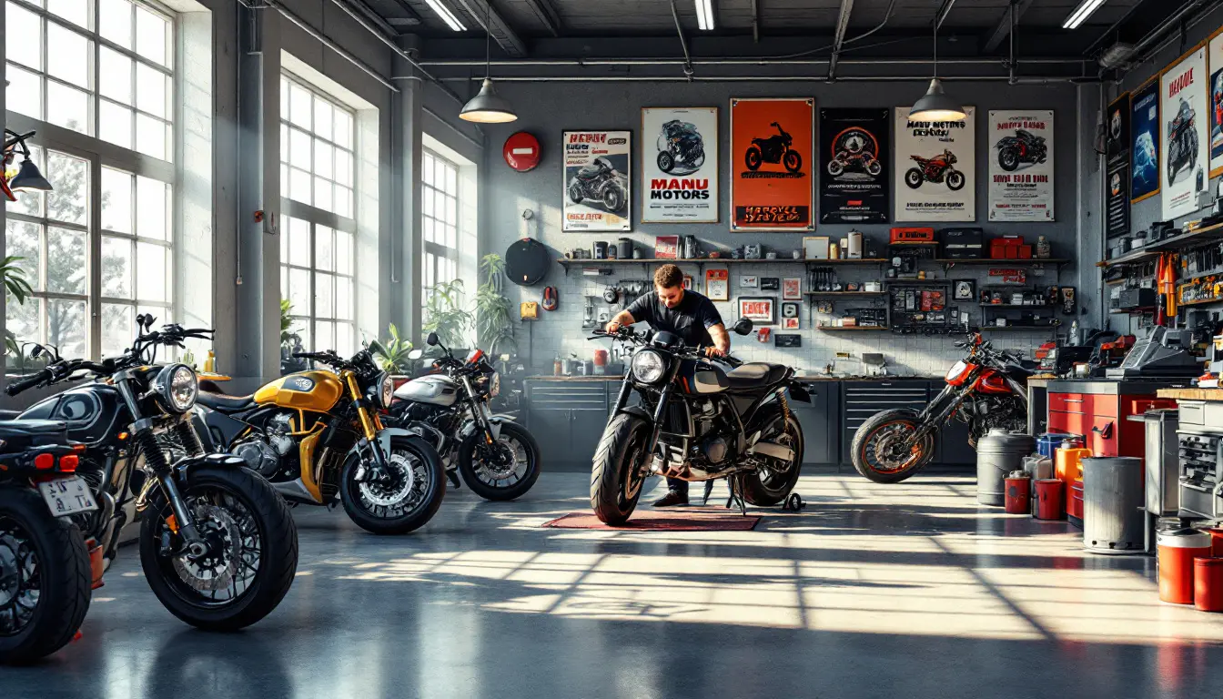 discover manu motors service in baud, the reference workshop for the maintenance and repair of your motorcycle. benefit from personalized service, provided by passionate experts, to keep your motorcycle in perfect condition all year round.