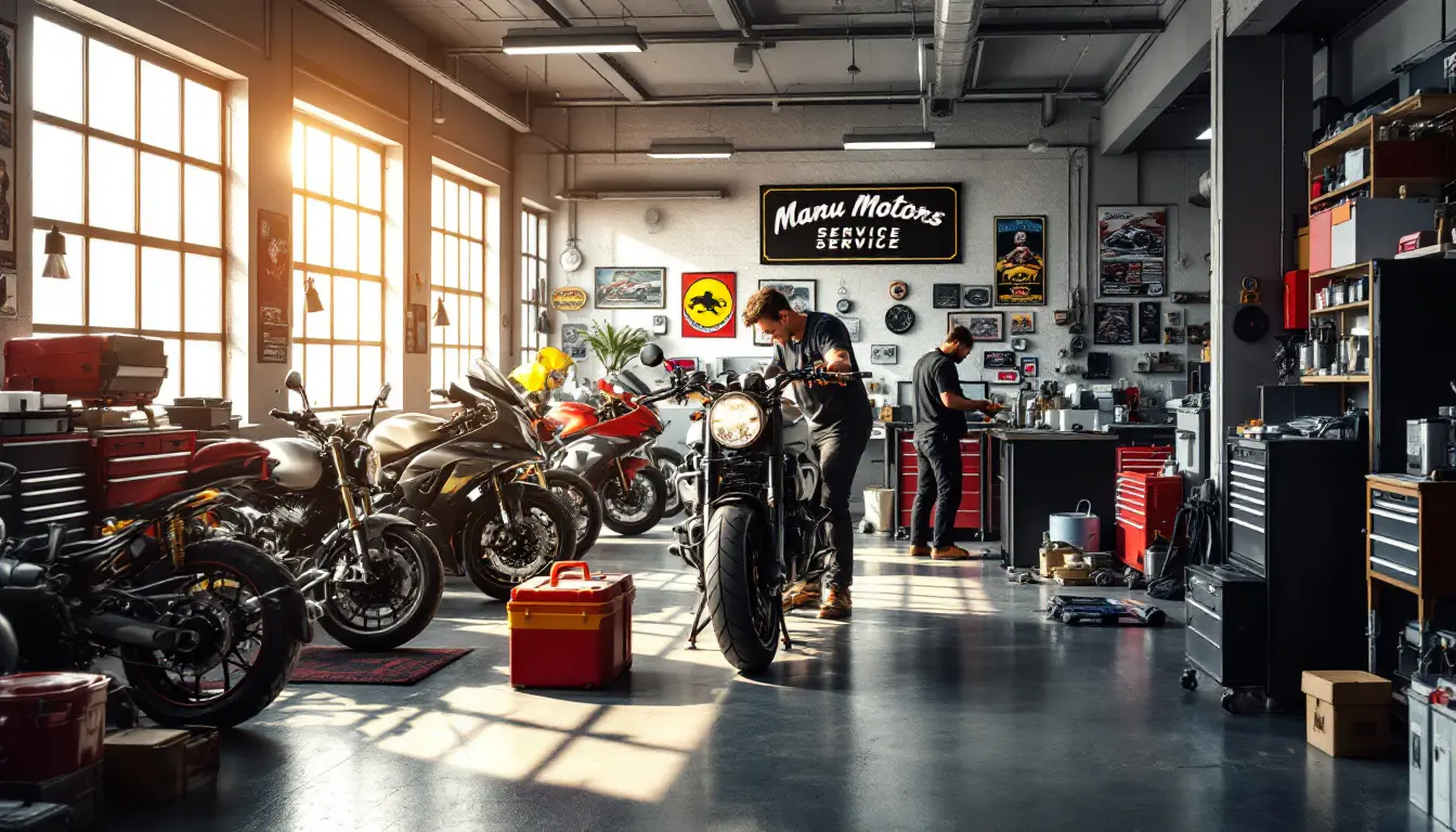 entrust your motorcycle to manu motors service, the reference workshop in baud for maintenance, repair, and care of your two-wheeler. expertise, passion, and closeness at the service of your motorcycle!