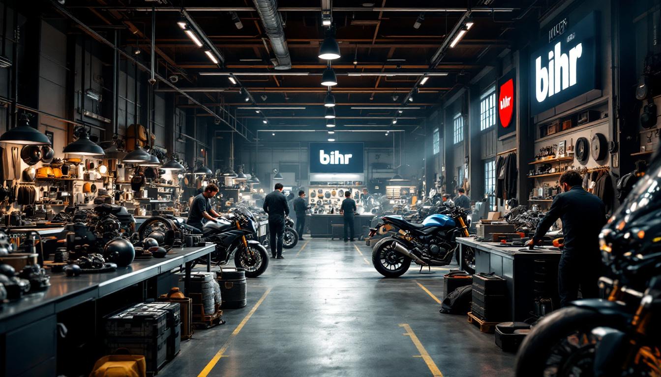 scopri come bihr, discreto ma potente, sta plasmando l’industria motociclistica europea fornendo pezzi, accessori e innovazioni, al servizio dei professionisti del settore.