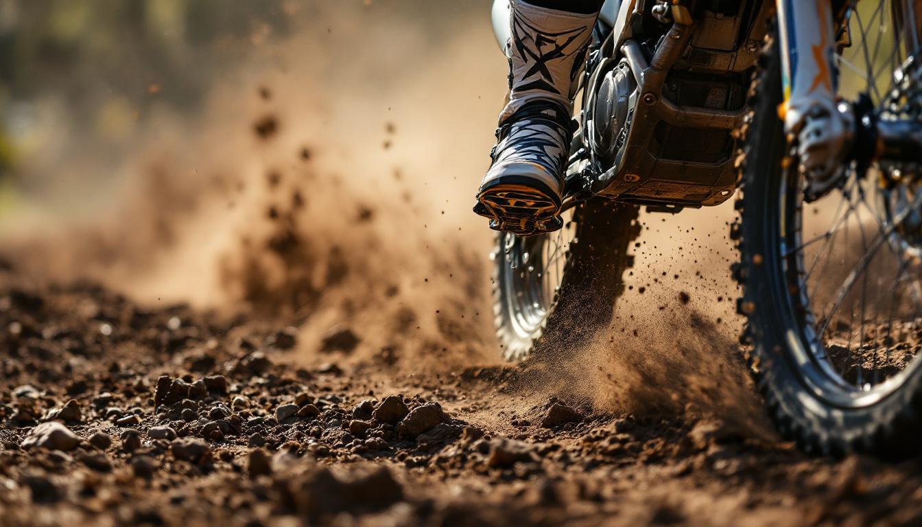 explorez les repose-pieds titane-alu hyper-performants de rfx, conçus pour offrir durabilité, légèreté et adhérence optimale. parfaitement adaptés aux exigences de l'enduro et du motocross, ces accessoires innovants amélioreront votre expérience de pilotage.